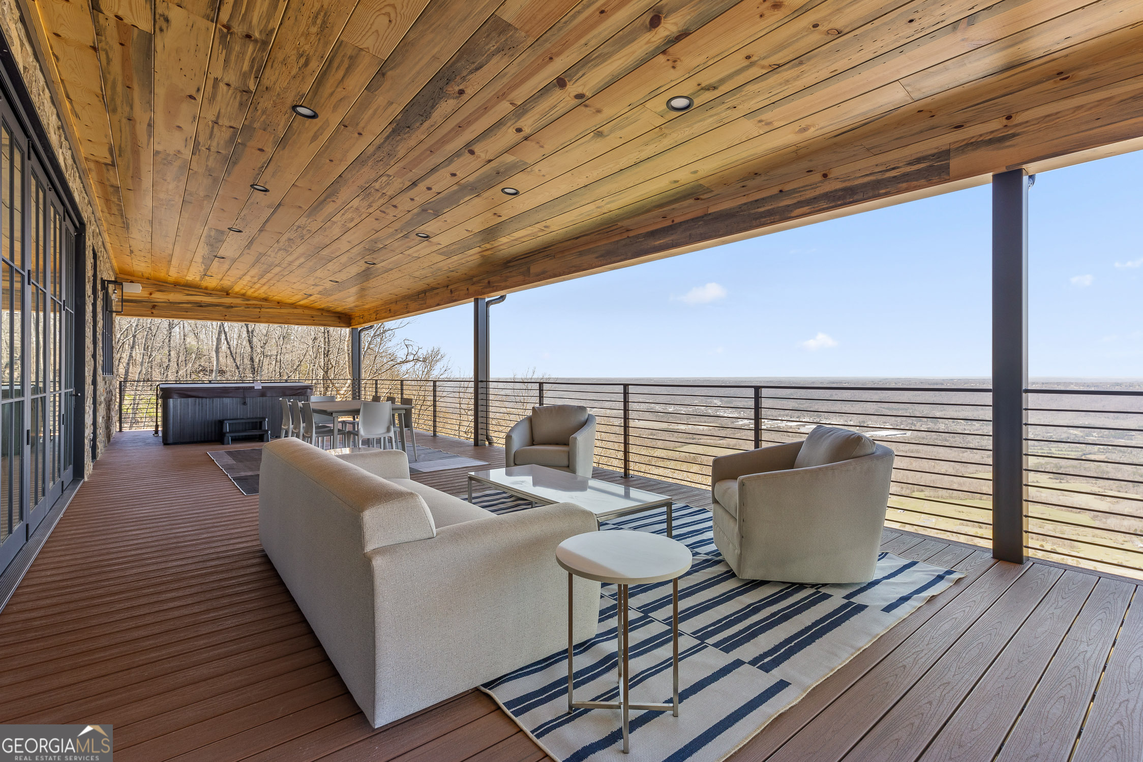 6565 Scenic Highway Rising Fawn, GA 30738 - Photo 21 of 47 a balcony with seating space