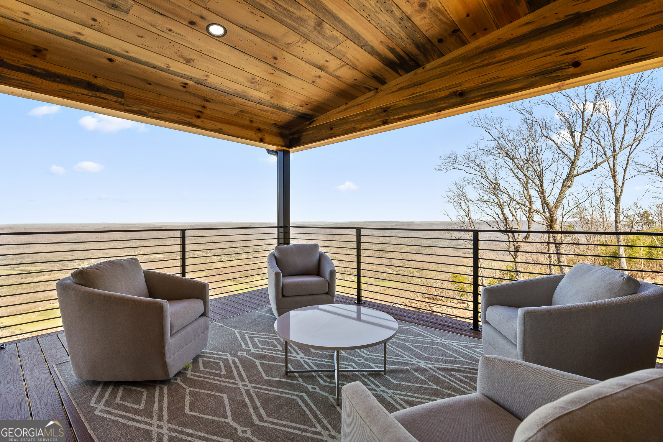 6565 Scenic Highway Rising Fawn, GA 30738 - Photo 23 of 47 a outdoor living space with furniture and a couch