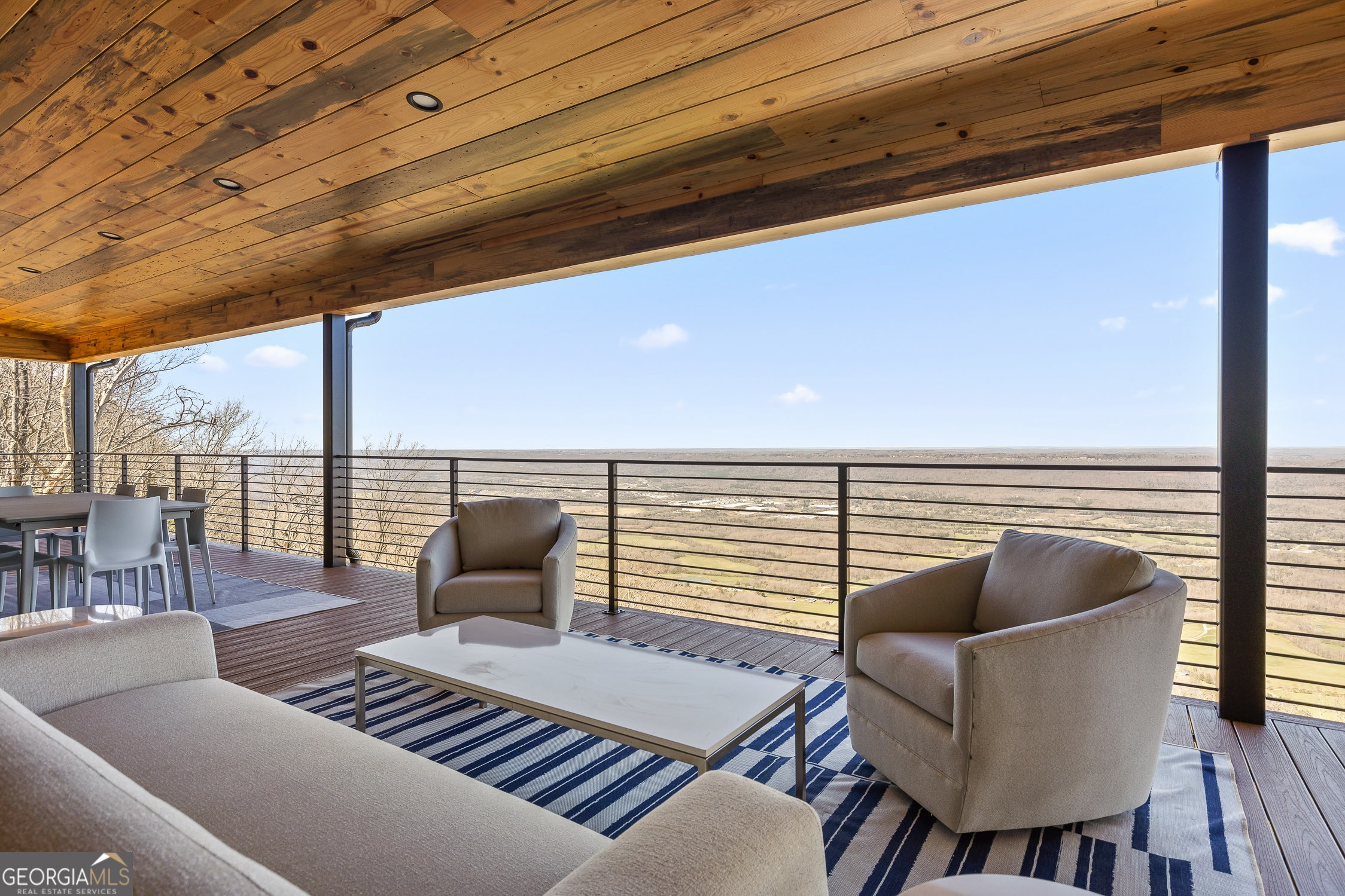 6565 Scenic Highway Rising Fawn, GA 30738 - Photo 24 of 47 a balcony with furniture and outdoor view