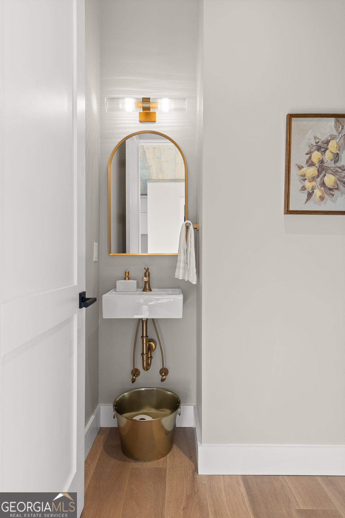 6565 Scenic Highway Rising Fawn, GA 30738 - Photo 33 of 47 a bathroom with a sink and a mirror