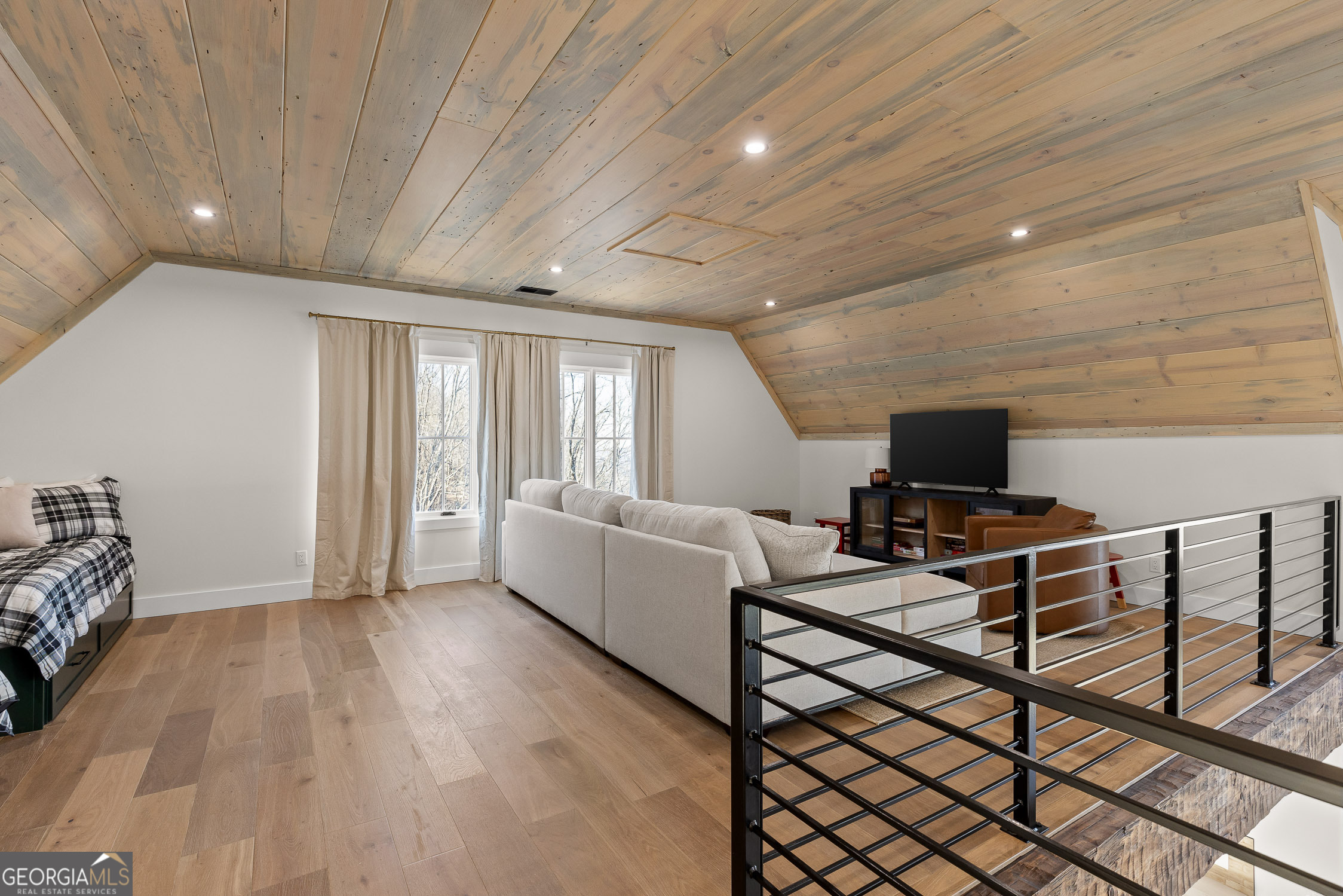 6565 Scenic Highway Rising Fawn, GA 30738 - Photo 36 of 47 a living room with furniture and a flat screen tv