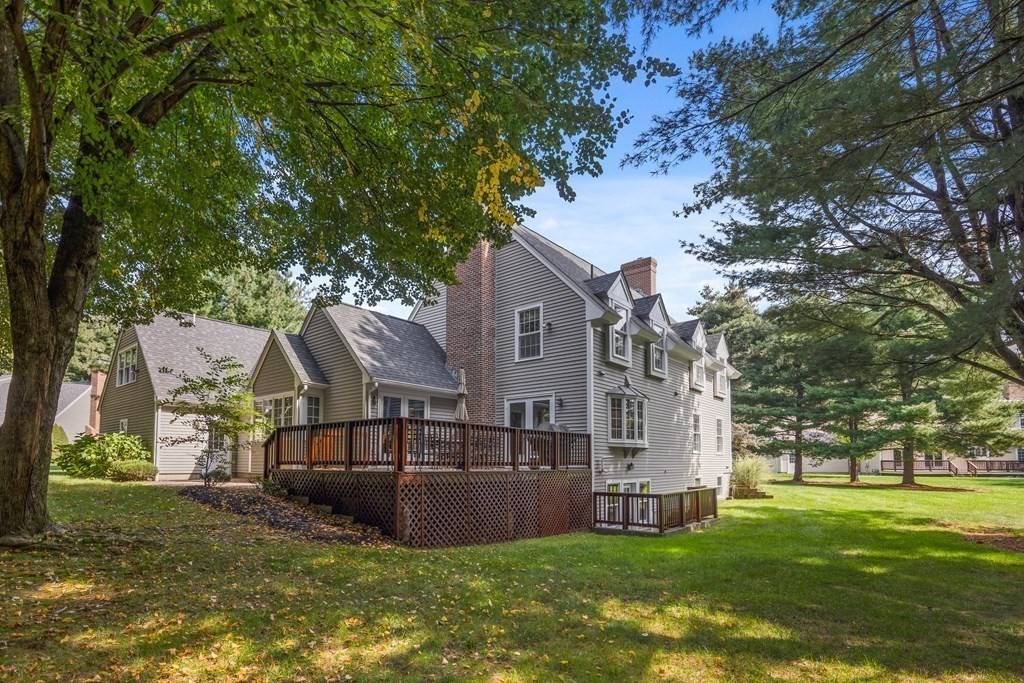 14 Wright Farm Concord, MA 01742 - Photo 32 of 34 a view of a house with a big yard plants and large trees