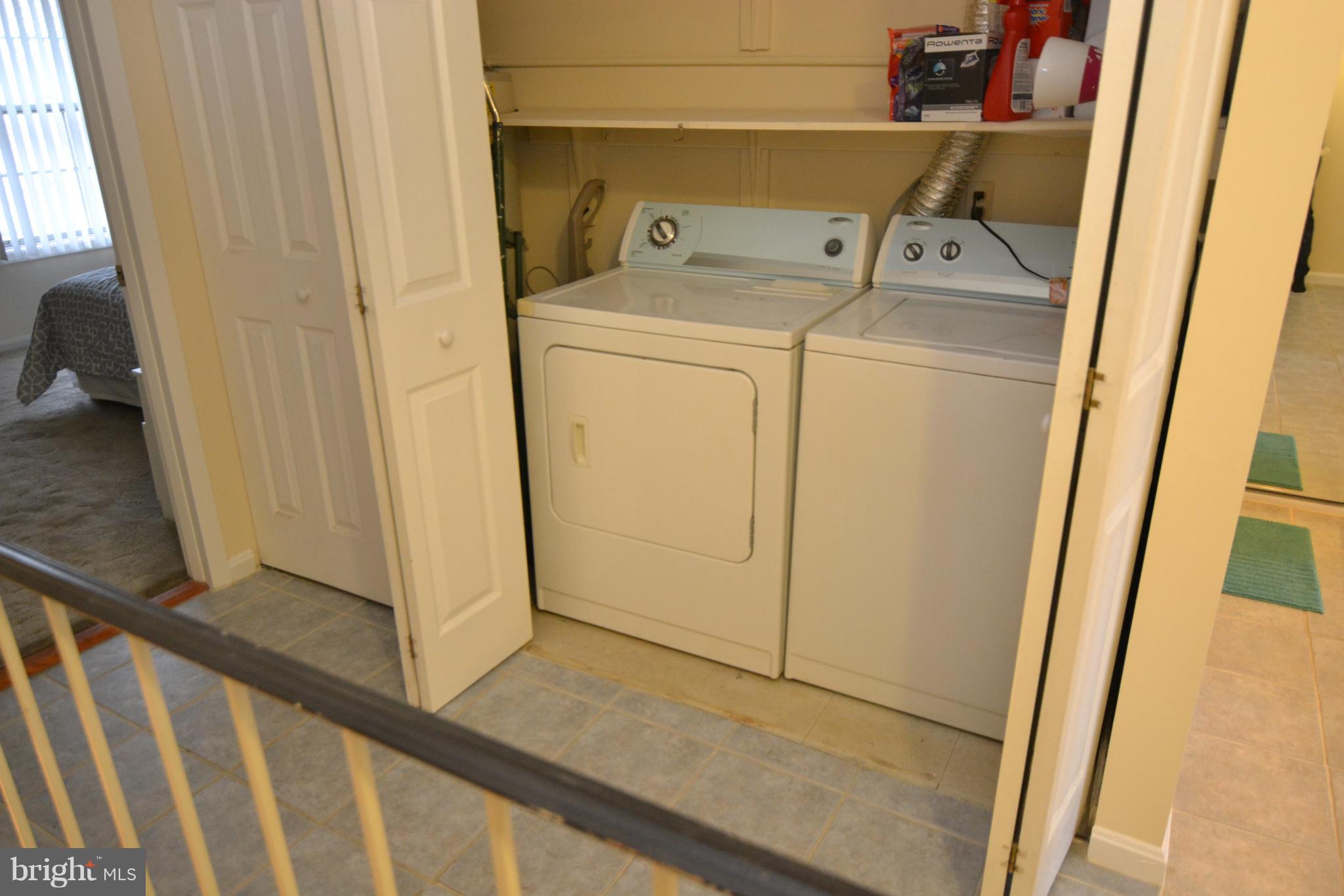 919 South Rolfe Street, Unit B Arlington, VA 22204 - Photo 20 of 23 Washer and Dryer on bedroom level
