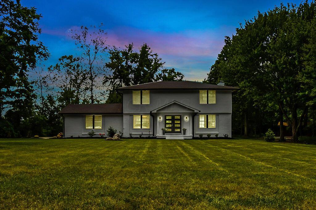 7675 Schleppi Road Westerville, OH 43081 - Photo 42 of 42 Front Exterior Twilight