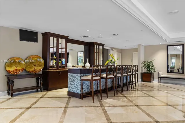 a view of a workspace with furniture