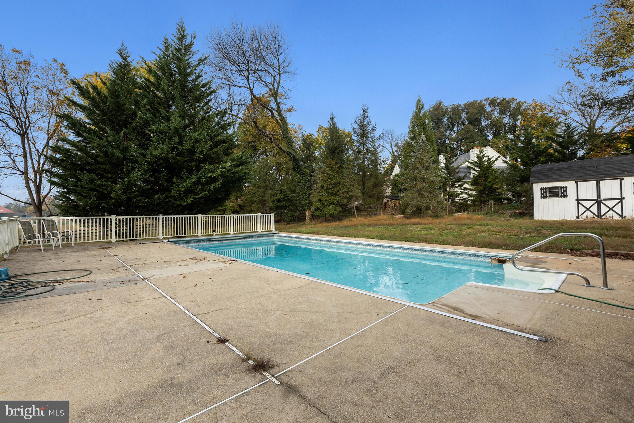 210 Garrison Forest Road Owings Mills, MD 21117 - Photo 41 of 50 Privacy at pool