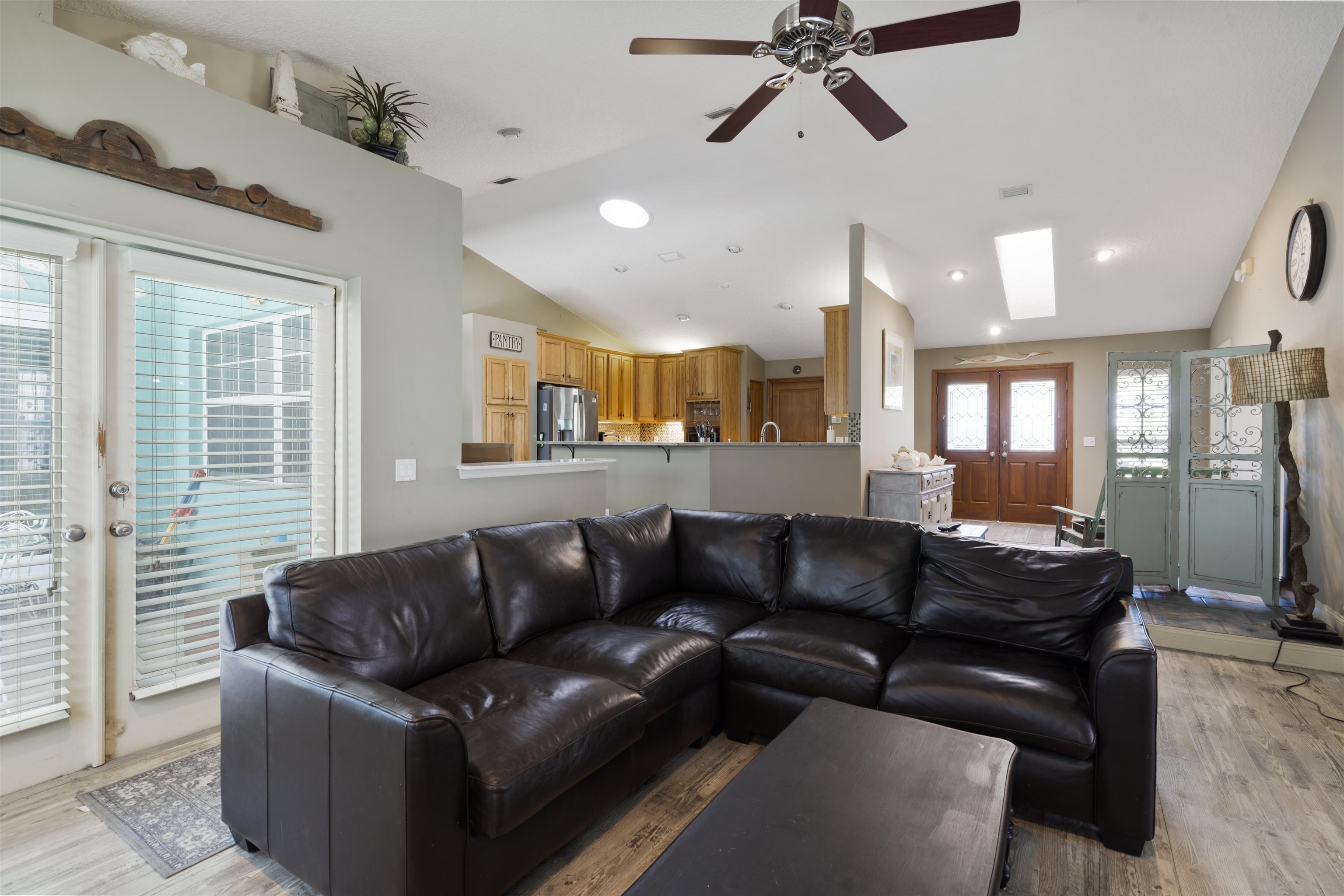 5372 5th Street St. Augustine, FL 32080 - Photo 11 of 46 a living room with furniture and a large window