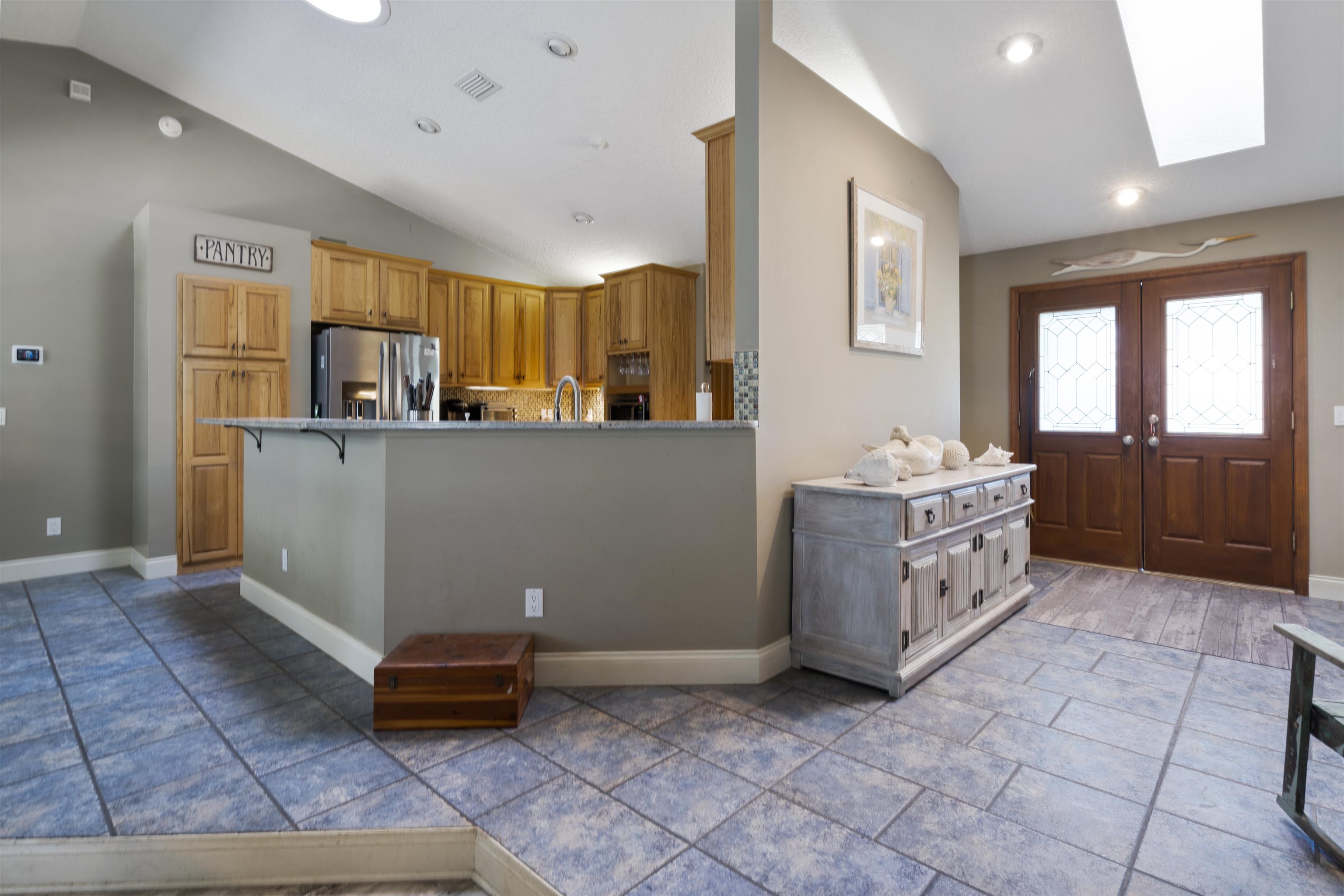 5372 5th Street St. Augustine, FL 32080 - Photo 13 of 46 a kitchen with stainless steel appliances a cabinets and counter space