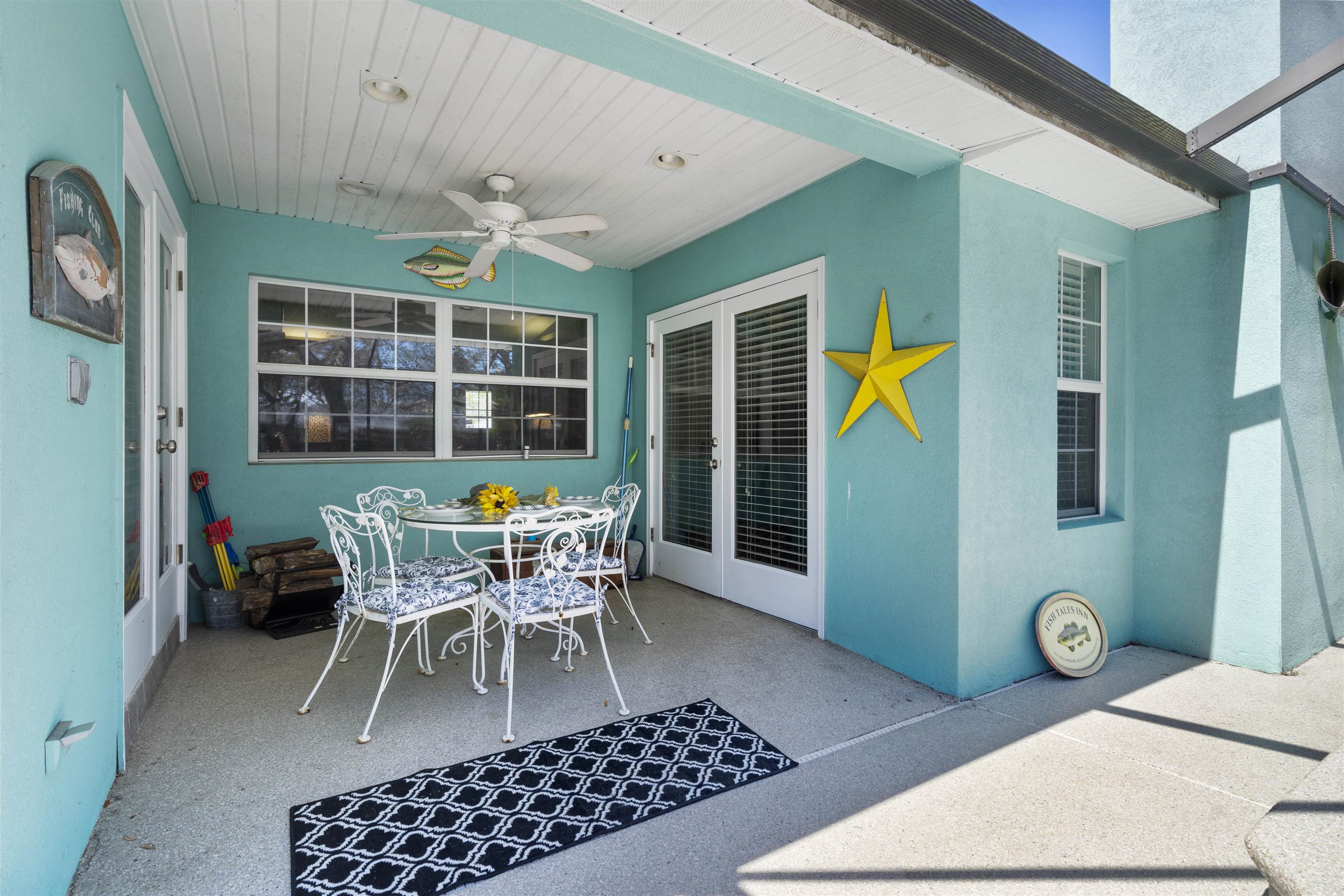 5372 5th Street St. Augustine, FL 32080 - Photo 35 of 46 a dining room with furniture and window
