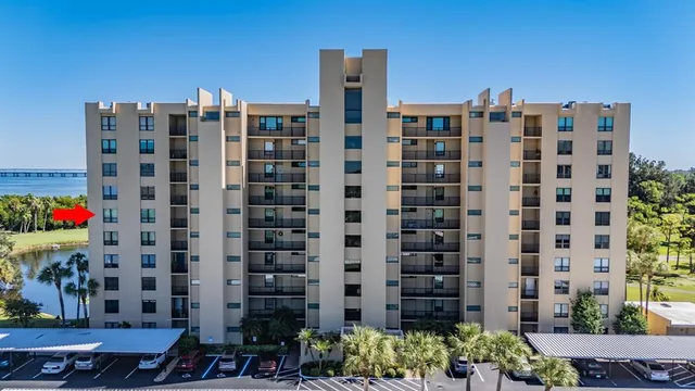 a front view of a building