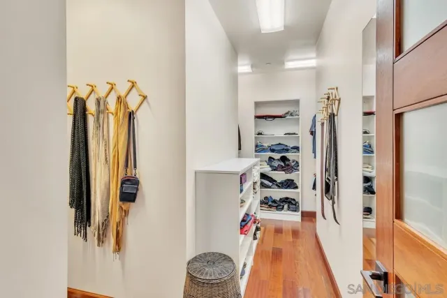 an aerial view of residential building with outdoor space