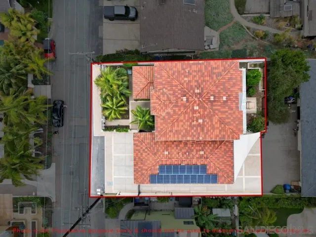 a view of a house with a patio