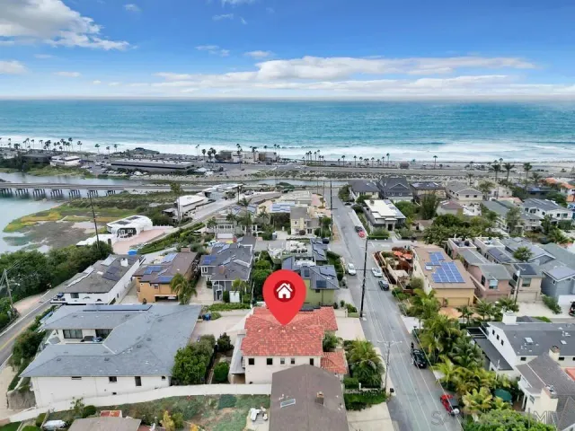 a view of a yard with a plants