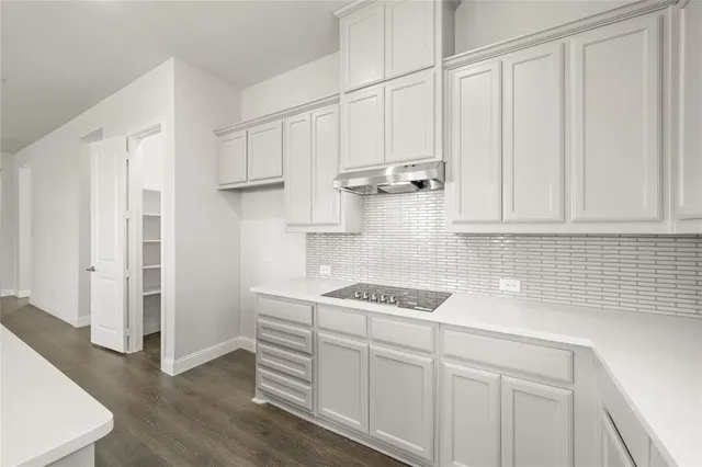a kitchen with stainless steel appliances white cabinets and a sink