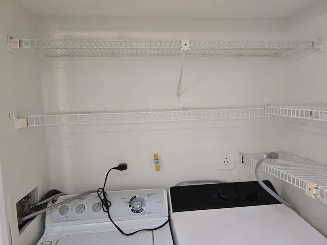 a view of empty room