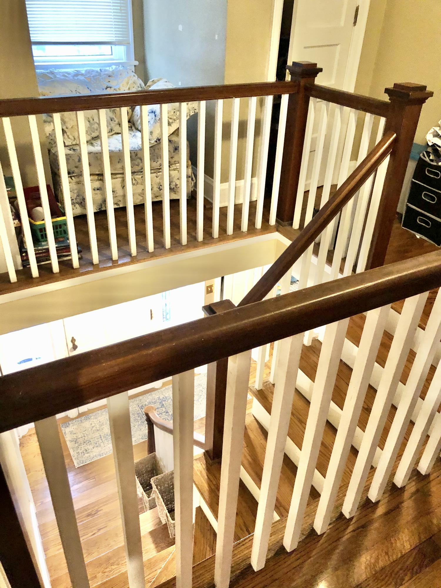 1306 Elfin Road Lookout Mountain, GA 30750 - Photo 10 of 17 Second level stairwell