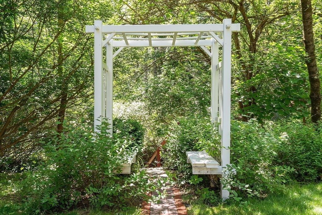73 Forest Road Millis, MA 02054 - Photo 29 of 34 a view of a garden in the back yard