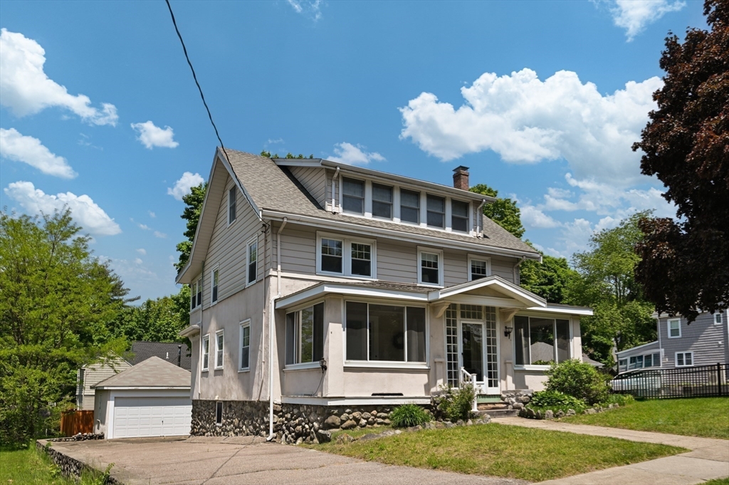 8 Overlook Road Wakefield, MA 01880 - Photo 3 of 41 a front view of a house with a yard
