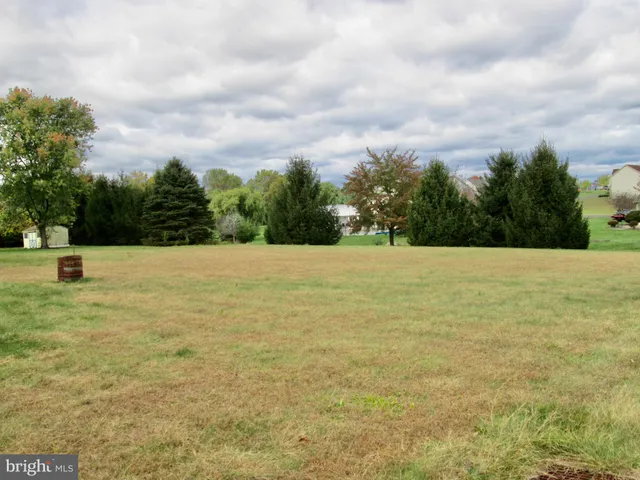 a view of an outdoor space and a yard