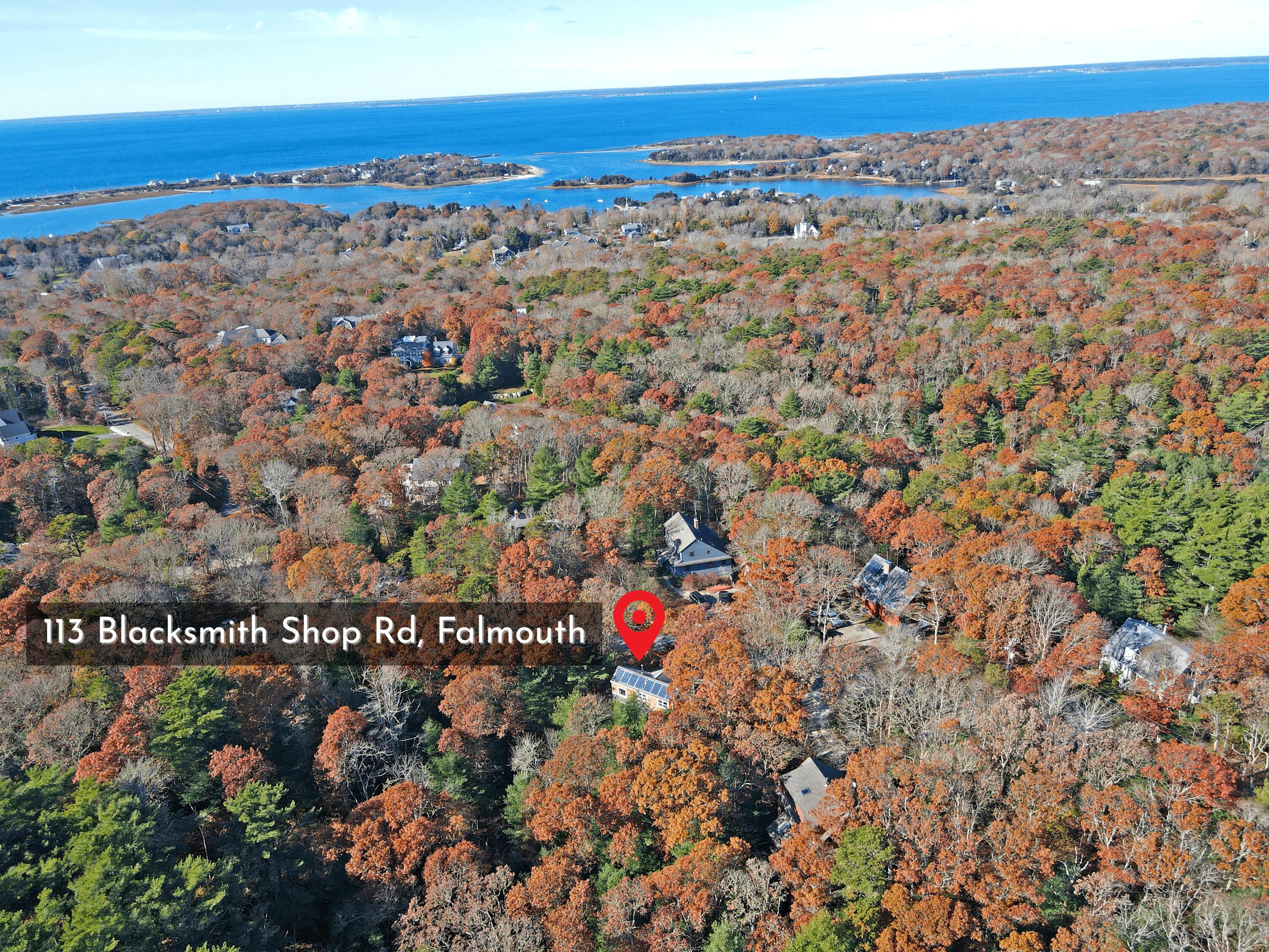 113 Blacksmith Shop Road Falmouth, MA 02540 - Photo 48 of 51 Aerial View
