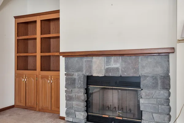 a view of a rack on the wall