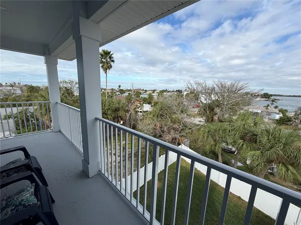 an aerial view of ocean residential house with outdoor space