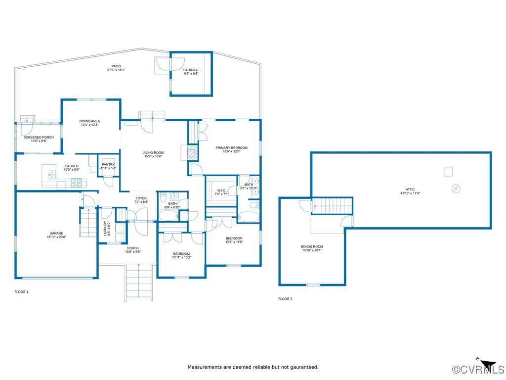 4824 Bristol Circle Williamsburg, VA 23185 - Photo 36 of 36 Floor plan