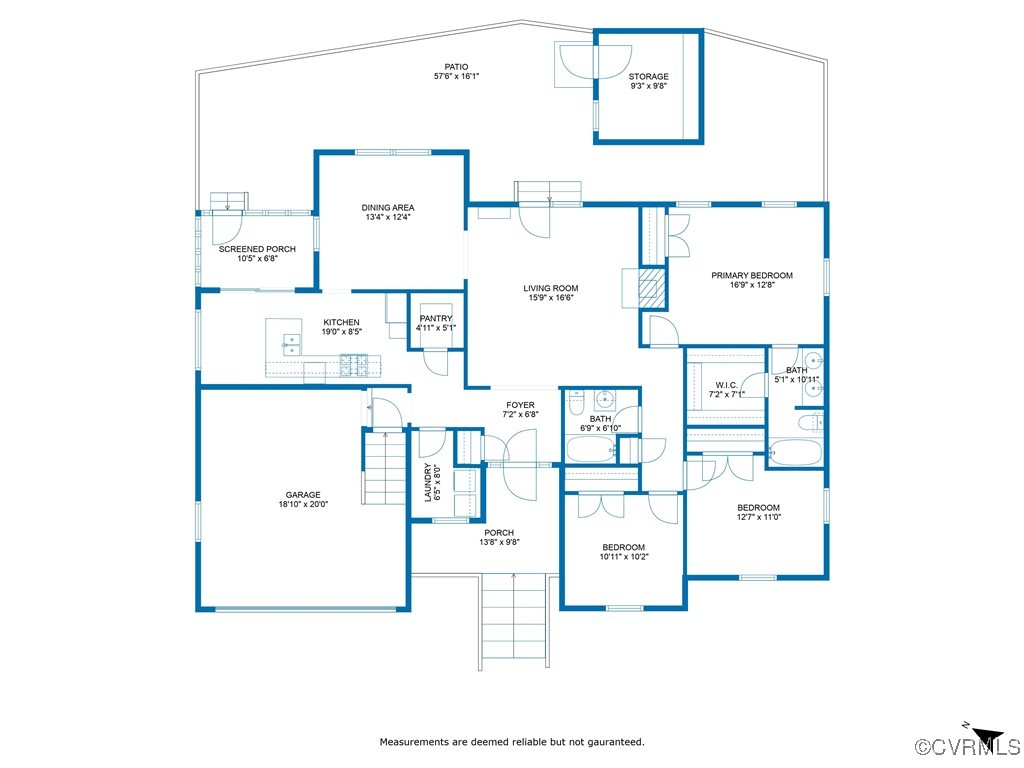 4824 Bristol Circle Williamsburg, VA 23185 - Photo 34 of 36 Plan