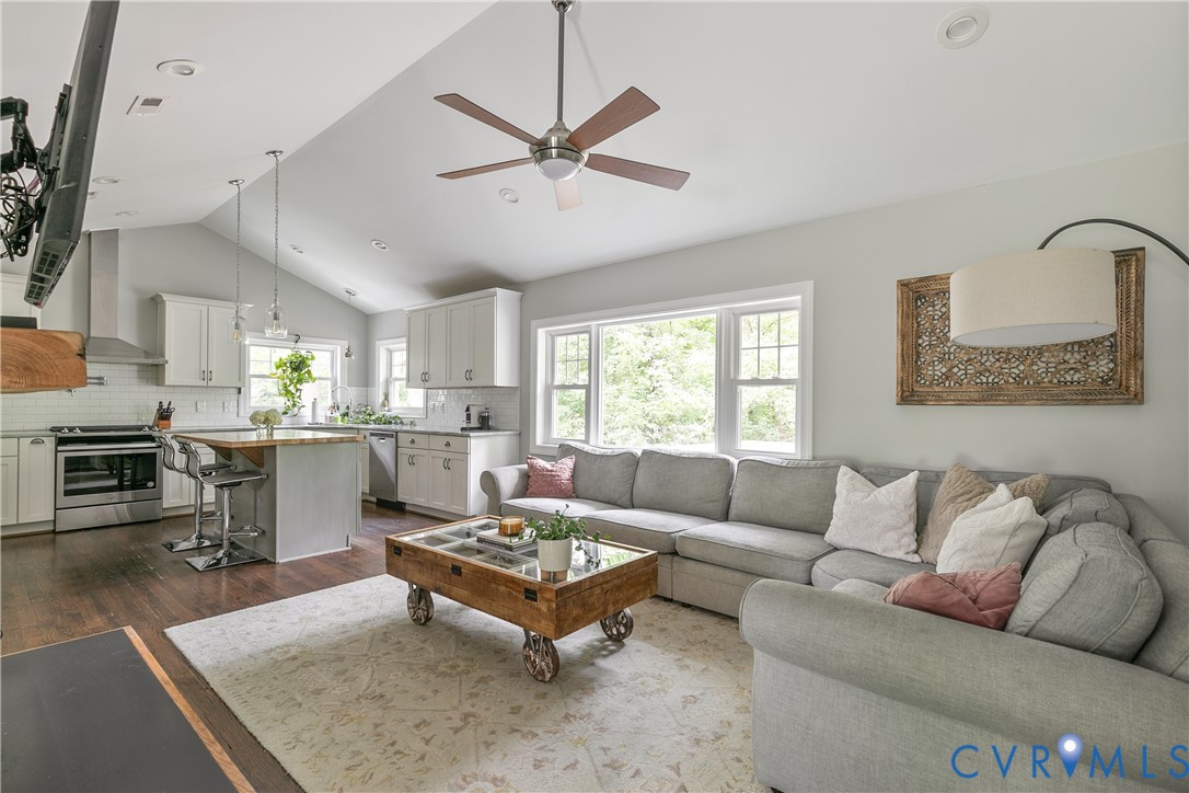 4549 Arrowhead Road Richmond, VA 23235 - Photo 10 of 75 Vaulted ceilings add to the open layout, creating