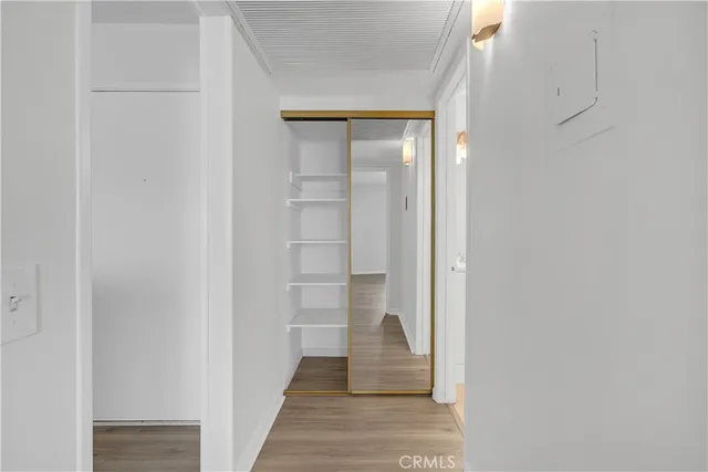 a view of balcony with furniture