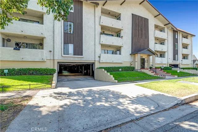 a view of a house with garden