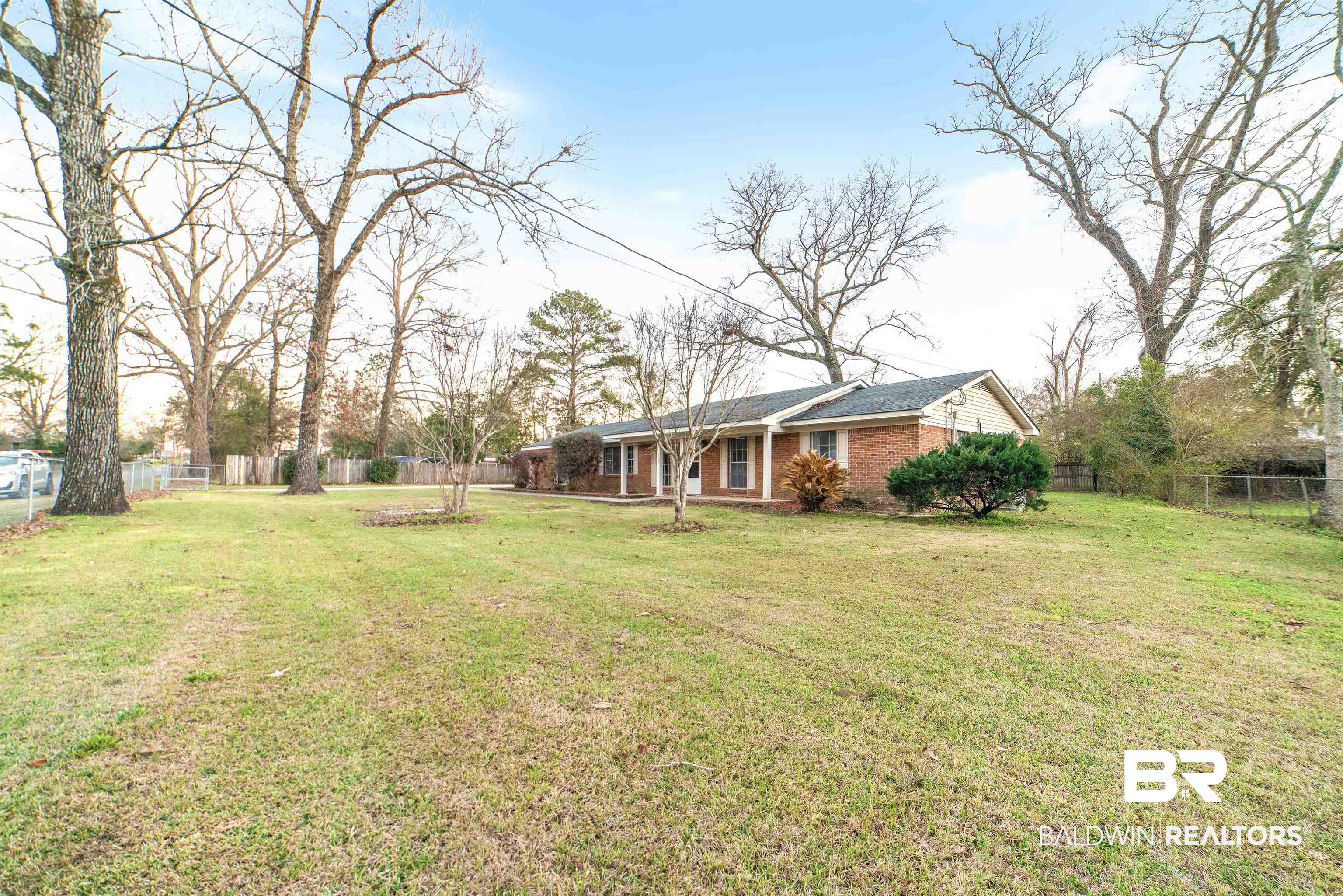 11833 Old Moffat Road Wilmer, AL 36587 - Photo 19 of 23 View of yard with a fenced backyard