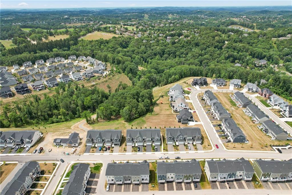 4608 Spruce Road Gibsonia, PA 15044 - Photo 28 of 32 an aerial view of residential houses with outdoor space