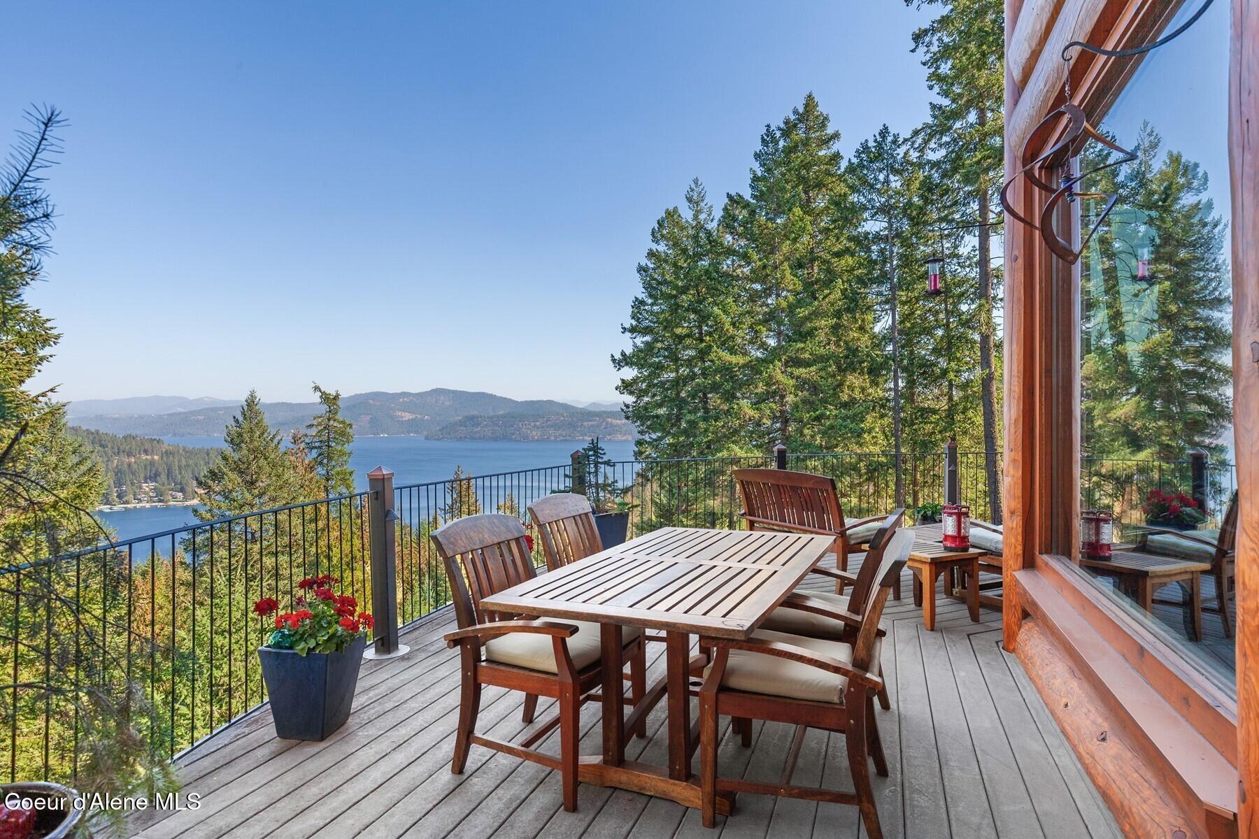 18869 South Trekker Woods Road Coeur D'Alene, ID 83814 - Photo 60 of 78 On-Top-of-the-World Deck Views