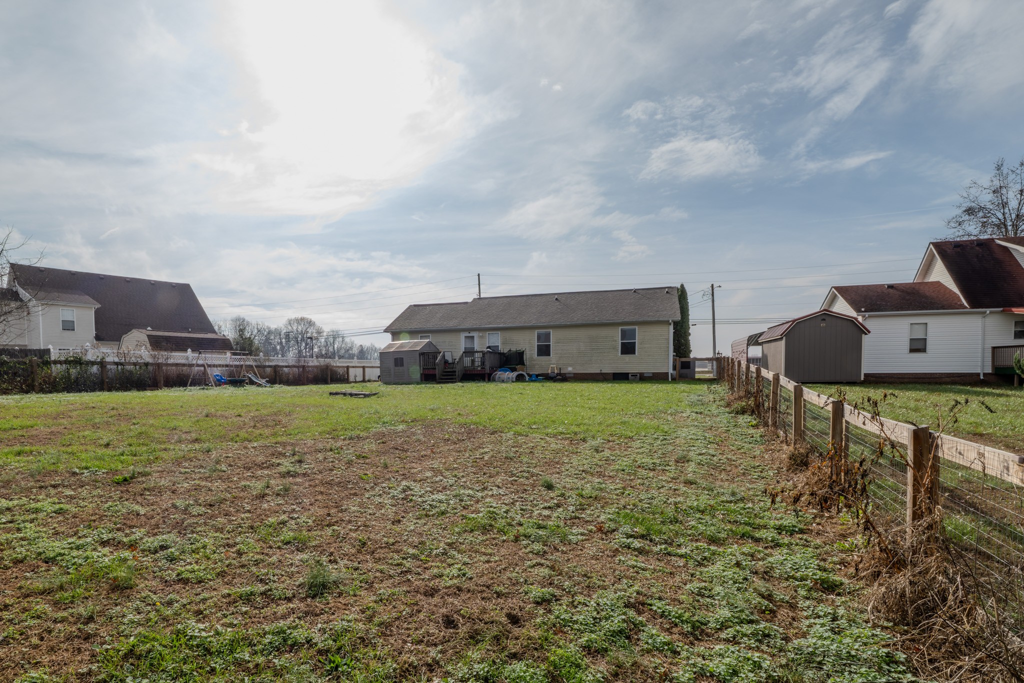 1735 Hazelwood Road Clarksville, TN 37042 - Photo 17 of 23 a view of a house with a yard