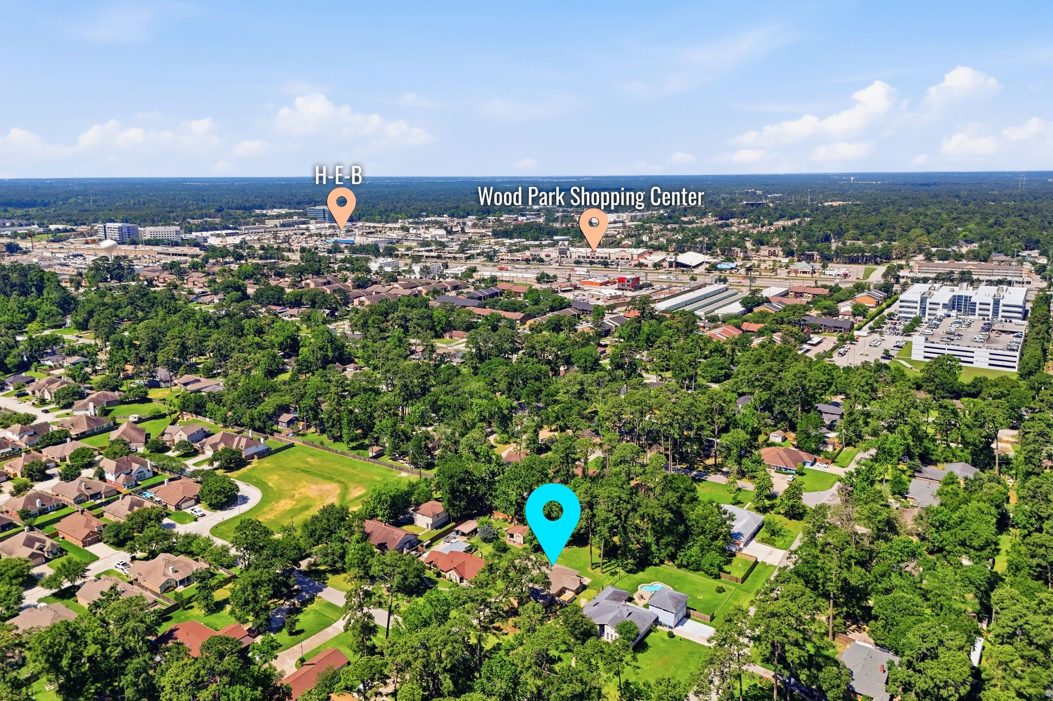 25611 Timberlane Drive Spring, TX 77386 - Photo 36 of 38 a view of a city