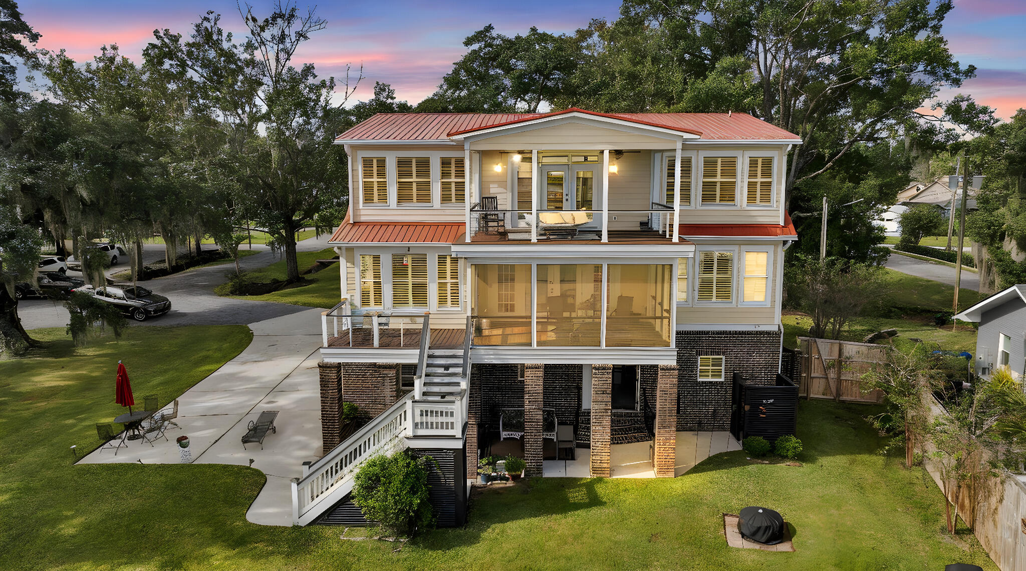 1811 Teal Road Moncks Corner, SC 29461 - Photo 64 of 117 CREM - 1811 Teal + Aerials-6 day to dusk