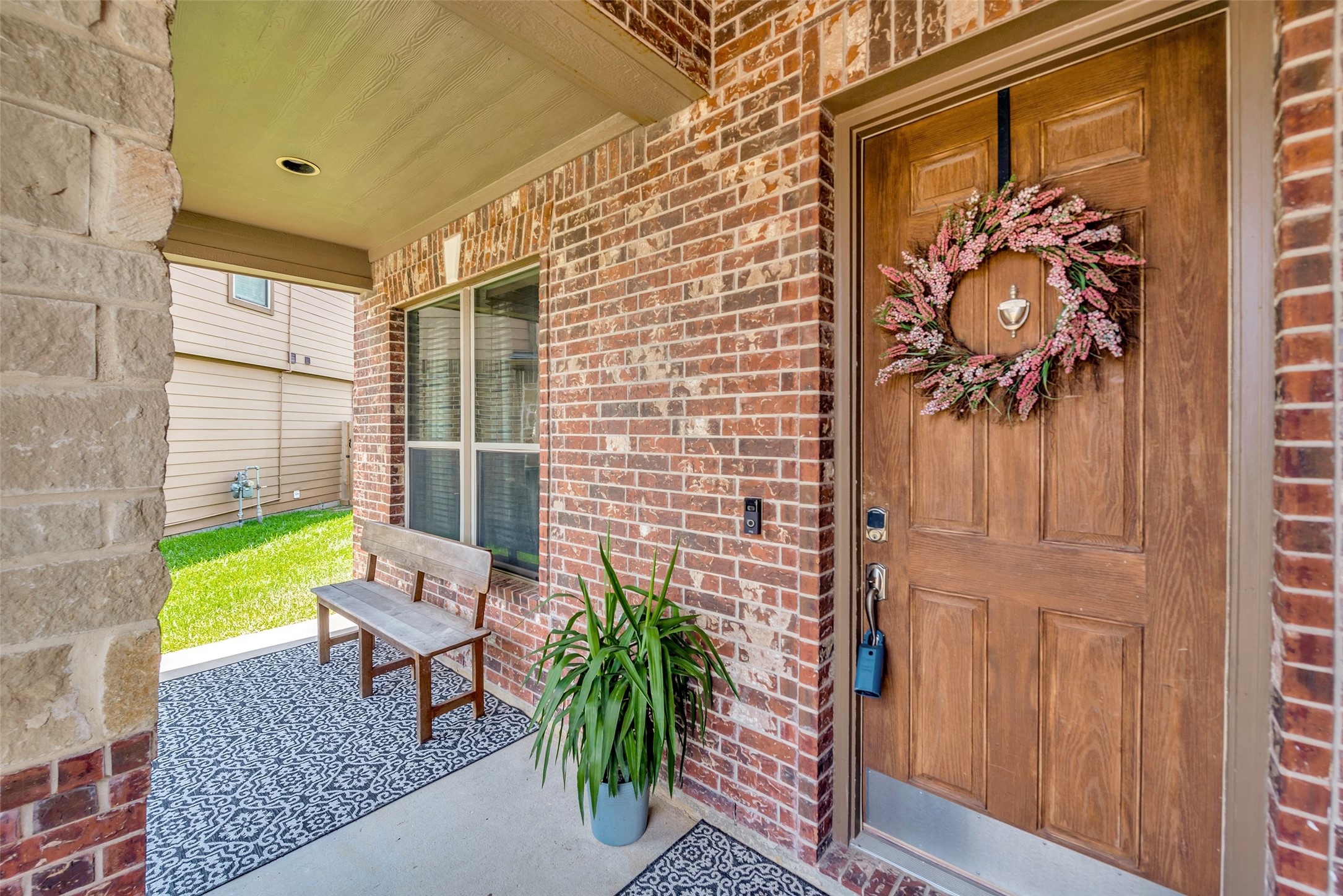3554 Bennett Trails Drive Spring, TX 77386 - Photo 44 of 44 a porch with a table and chairs