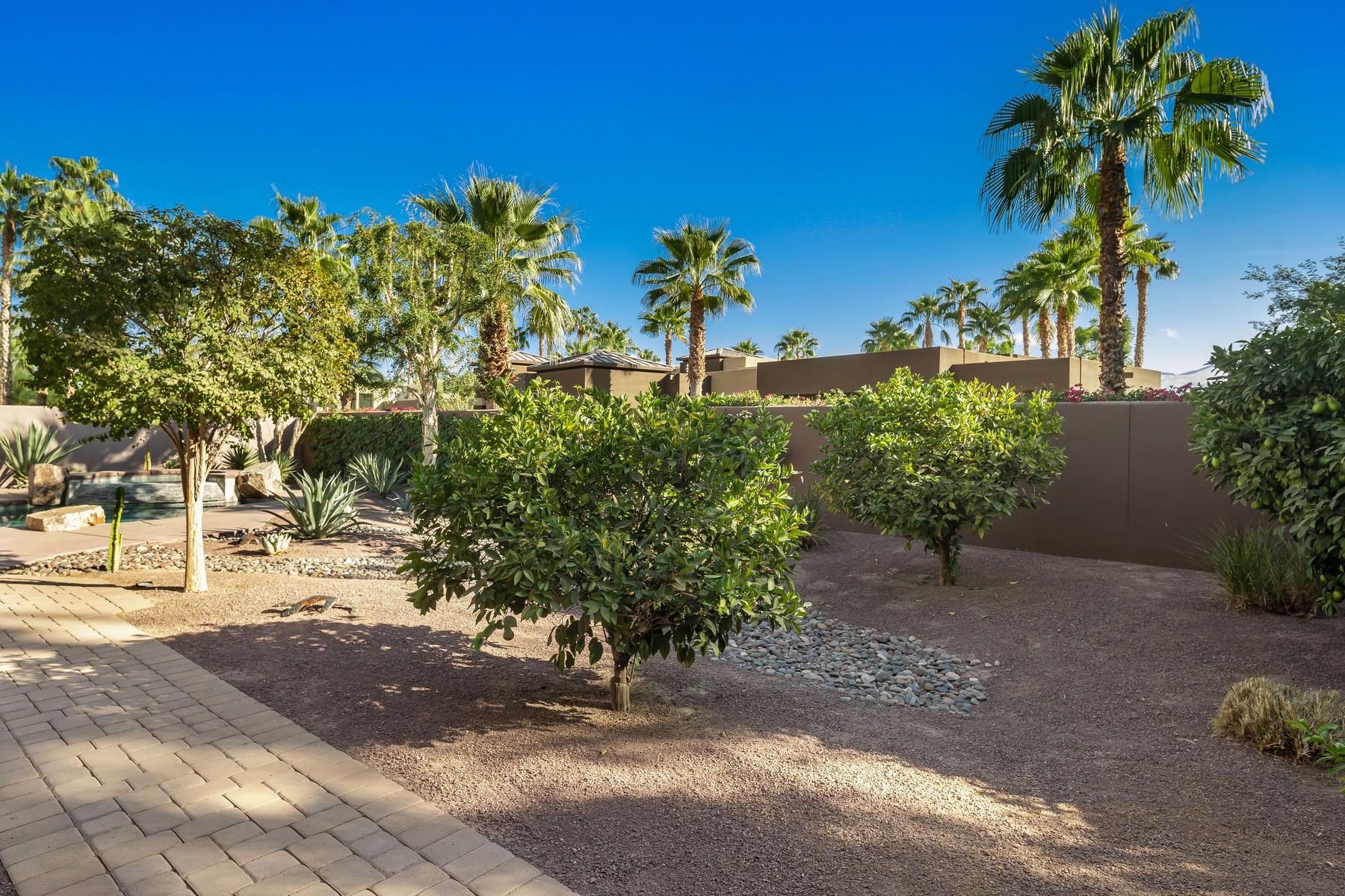 12 Dominion Court Rancho Mirage, CA 92270 - Photo 17 of 44 a view of a yard with plants and a trees