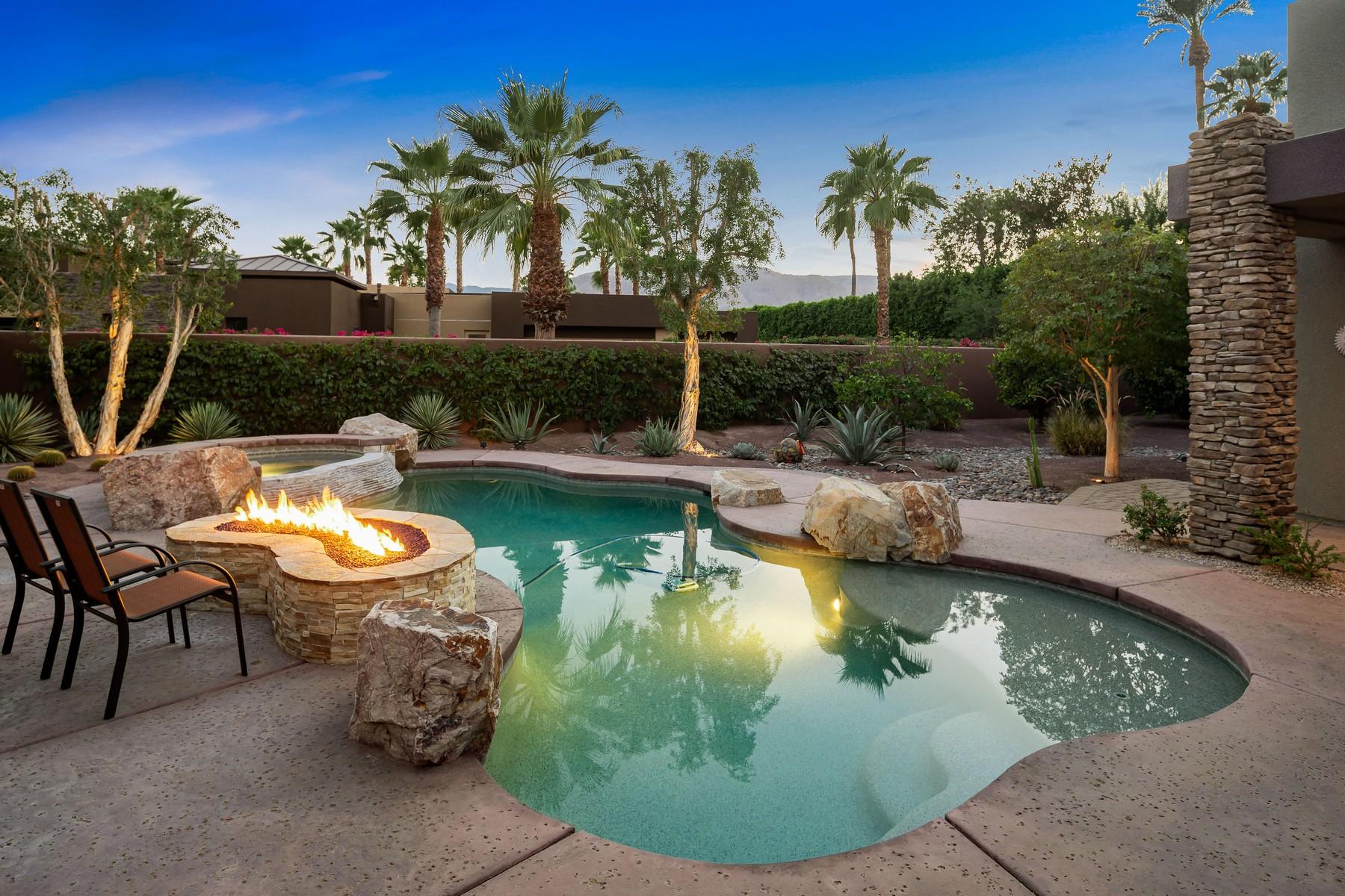 12 Dominion Court Rancho Mirage, CA 92270 - Photo 36 of 44 a view of swimming pool having outdoor seating