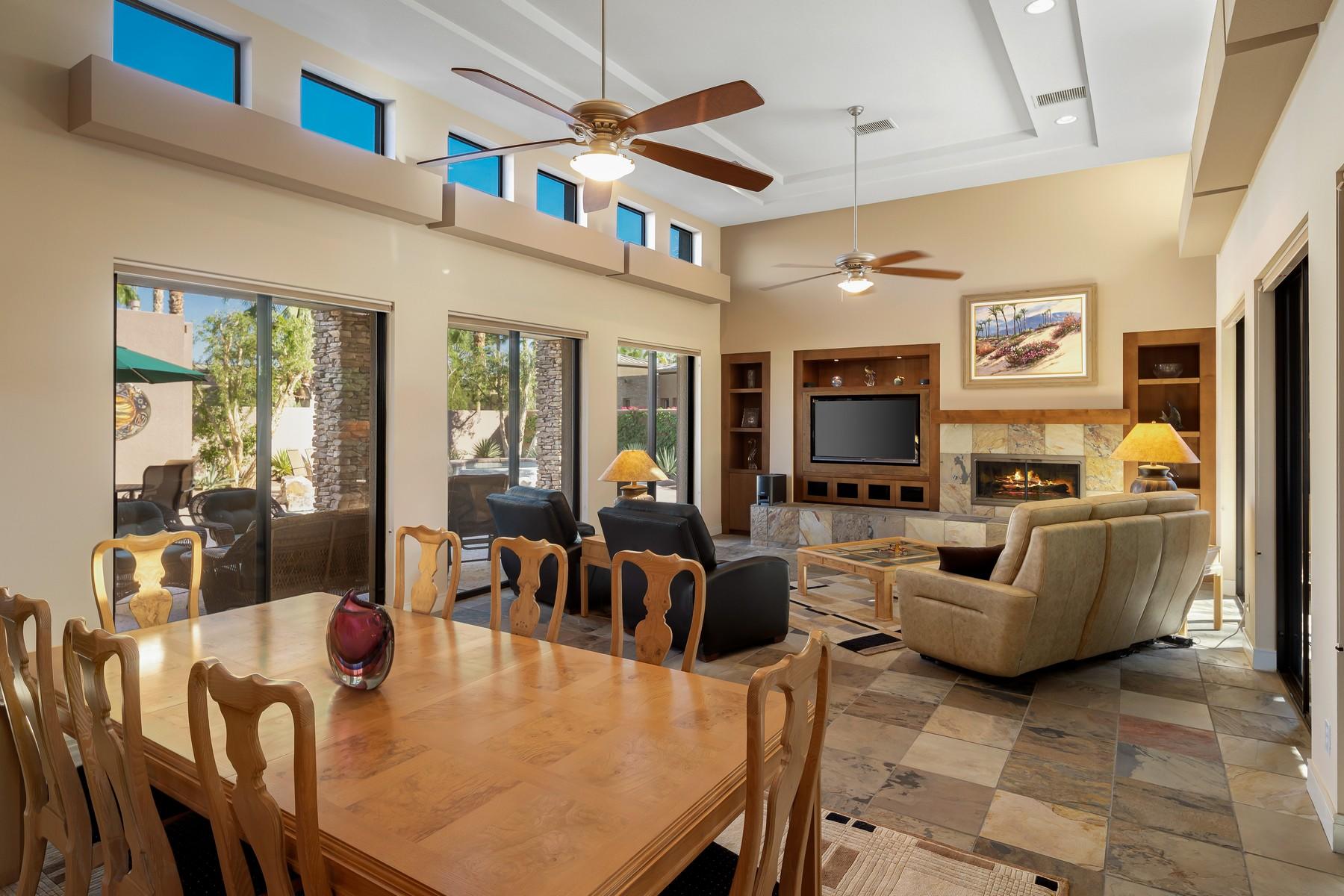 12 Dominion Court Rancho Mirage, CA 92270 - Photo 5 of 44 a living room with furniture and a flat screen tv