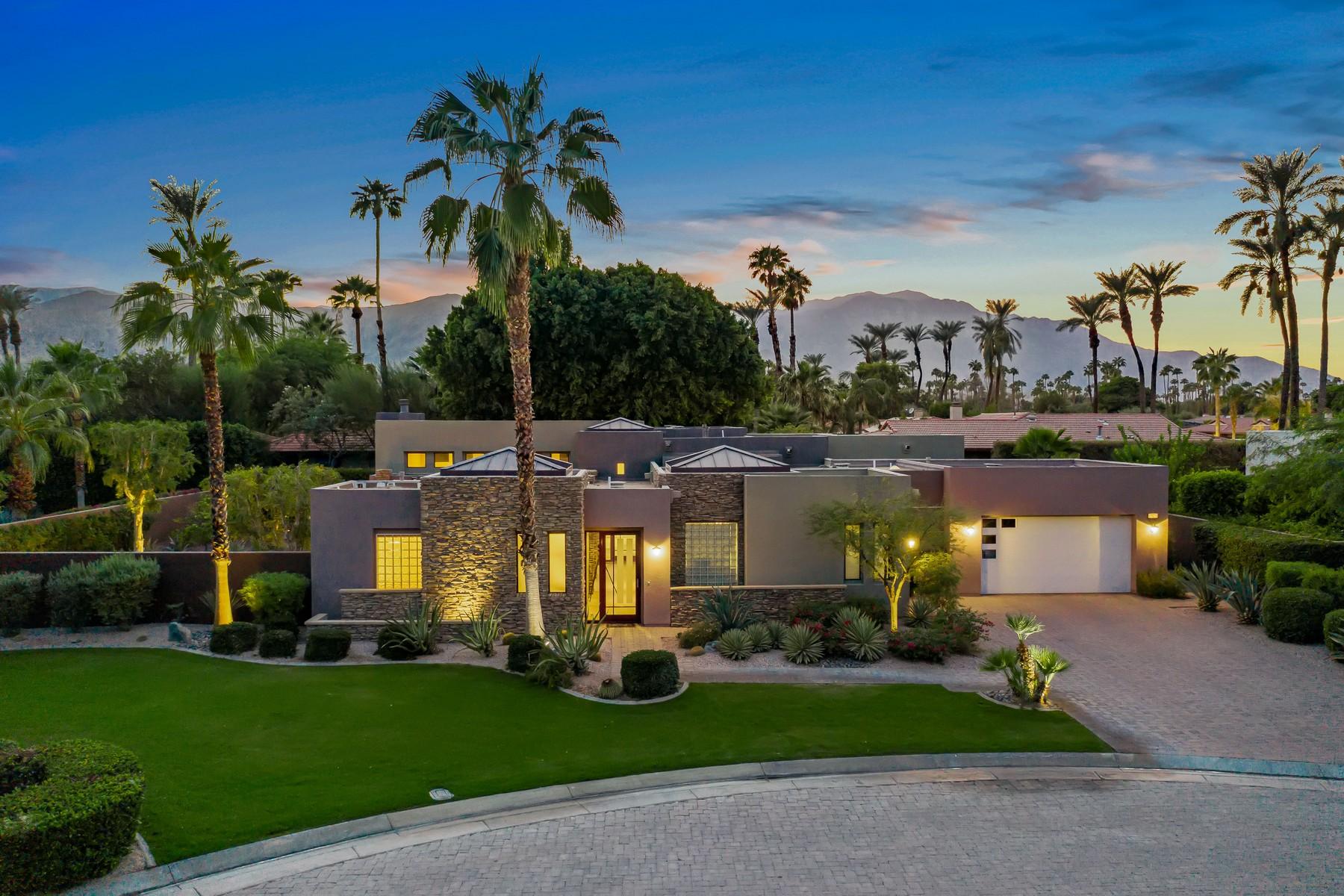 12 Dominion Court Rancho Mirage, CA 92270 - Photo 44 of 44 a view of a house with a swimming pool