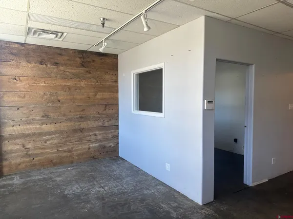 a view of a door