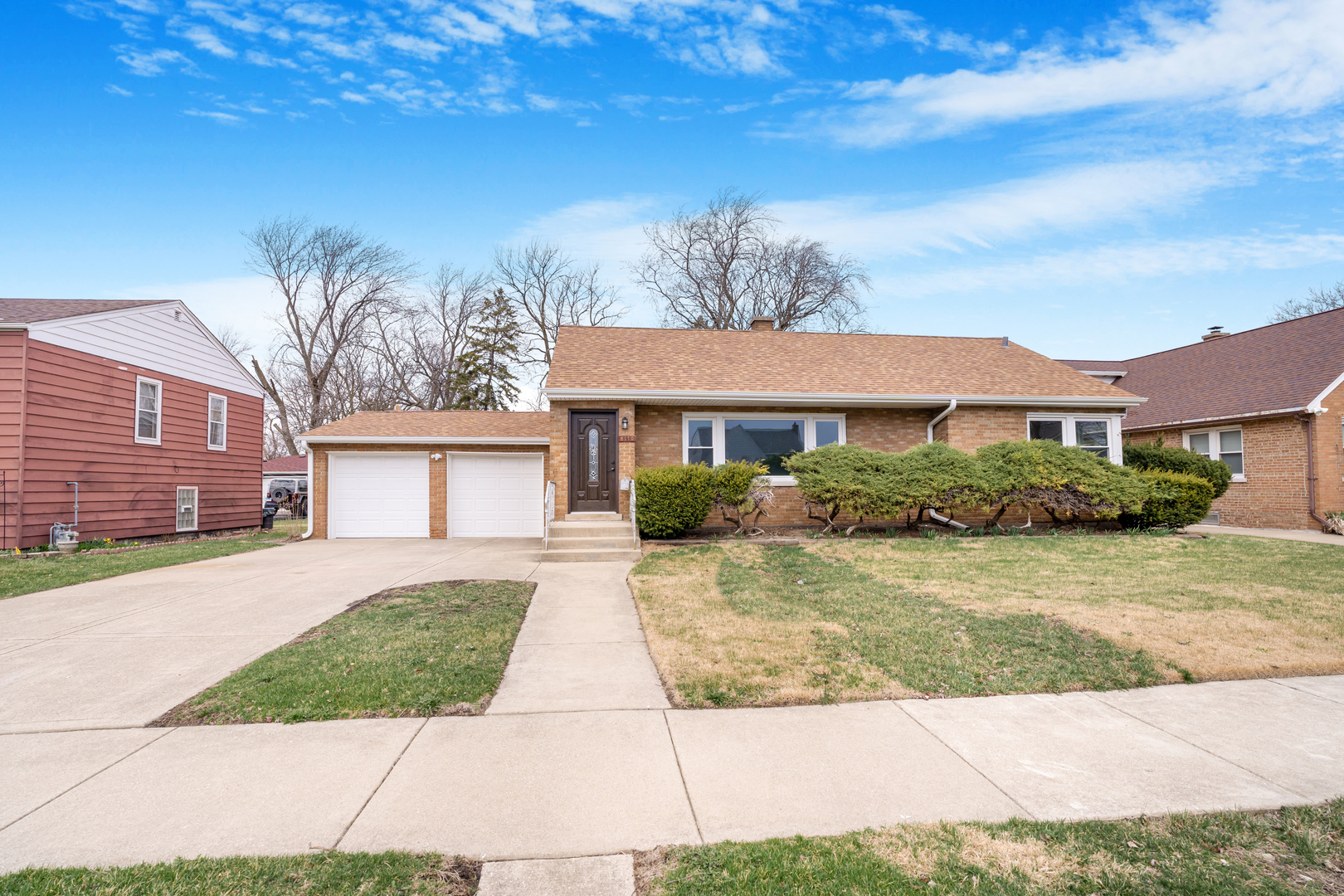 8110 46th Street Lyons, IL 60534 - Photo 1 of 26 a view of a front of house with a yard