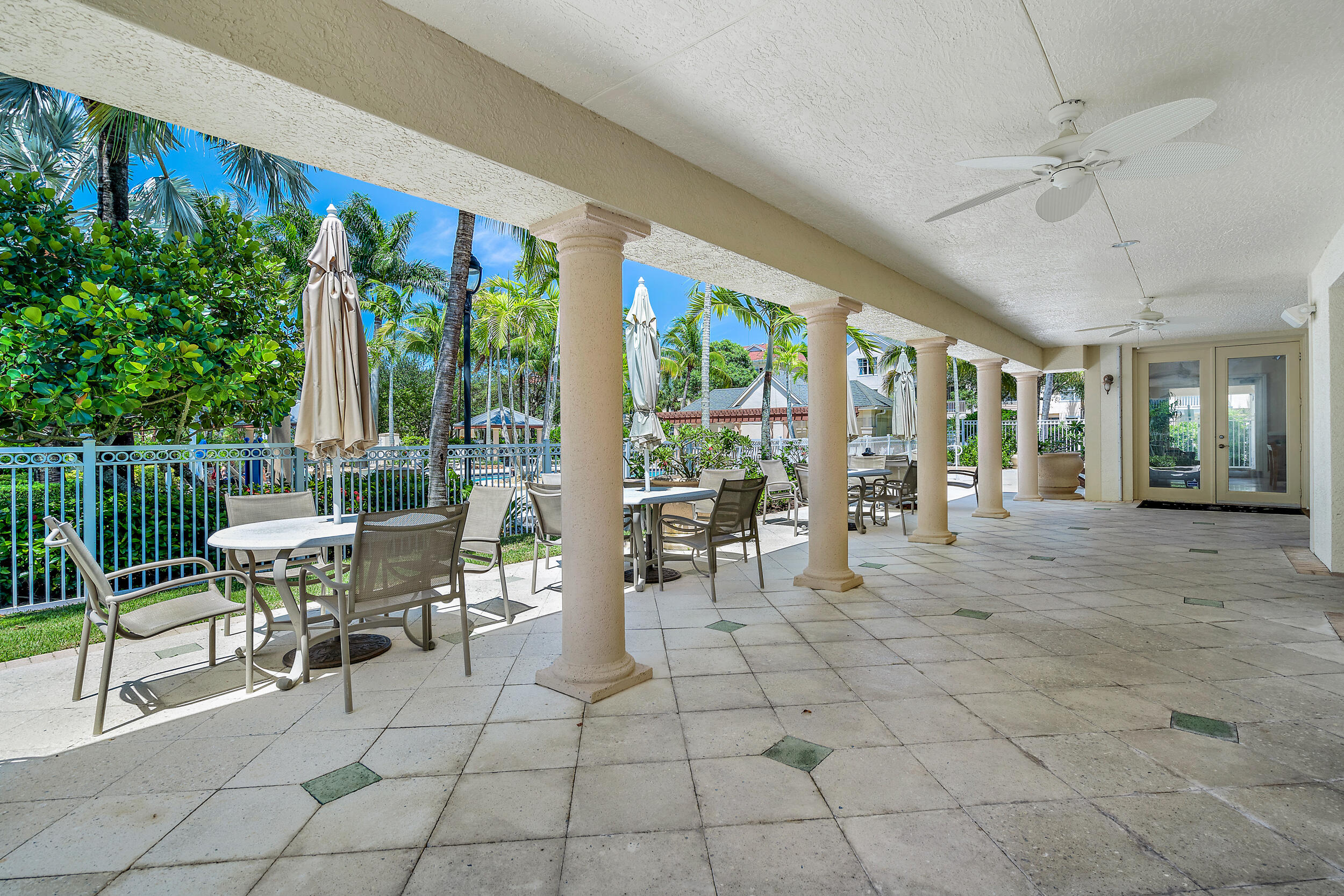 225 Murcia Drive, Unit 201 Jupiter, FL 33458 - Photo 30 of 42 a view of a dining room with furniture window and outside view