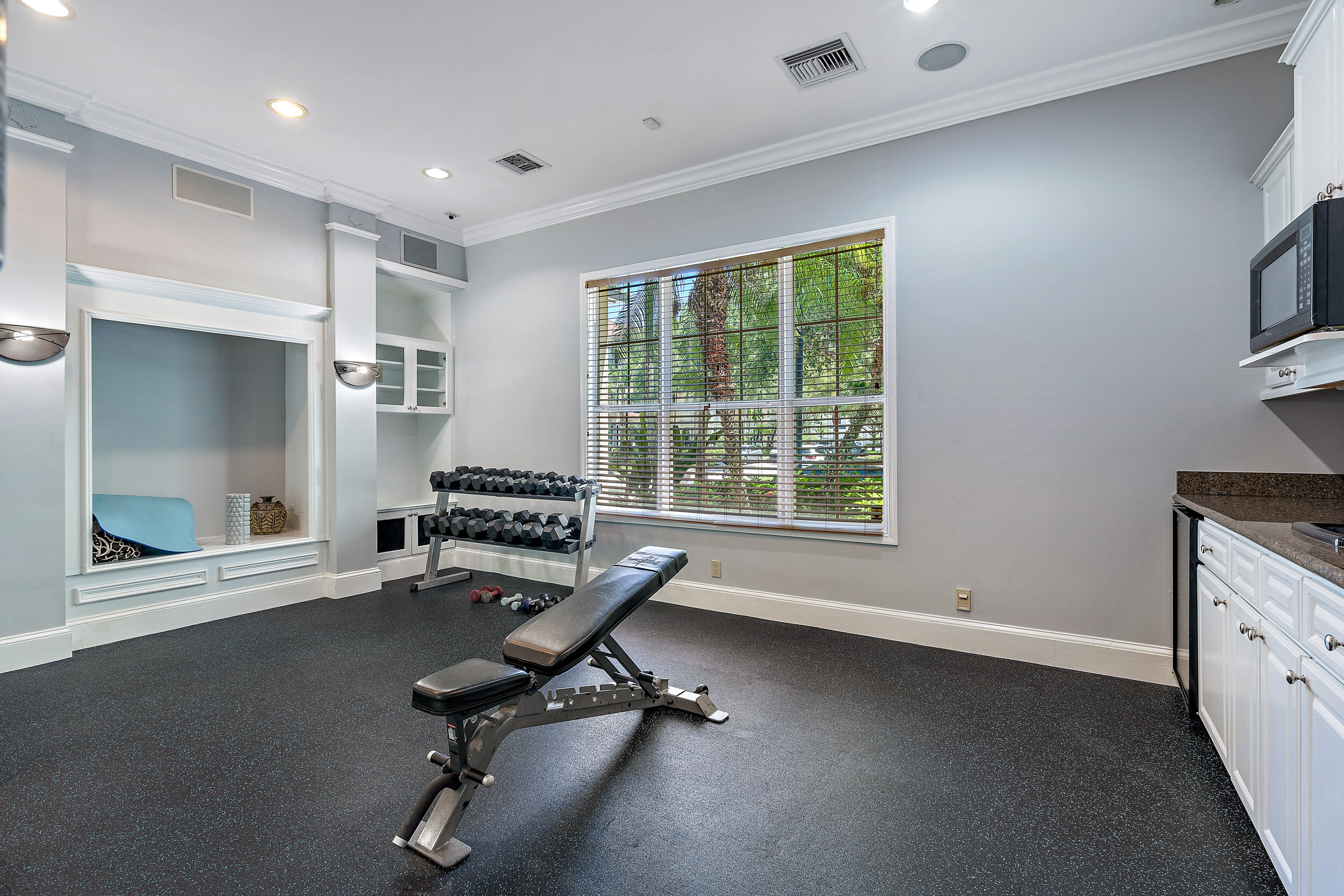 225 Murcia Drive, Unit 201 Jupiter, FL 33458 - Photo 38 of 42 a view of a workspace with furniture and a window