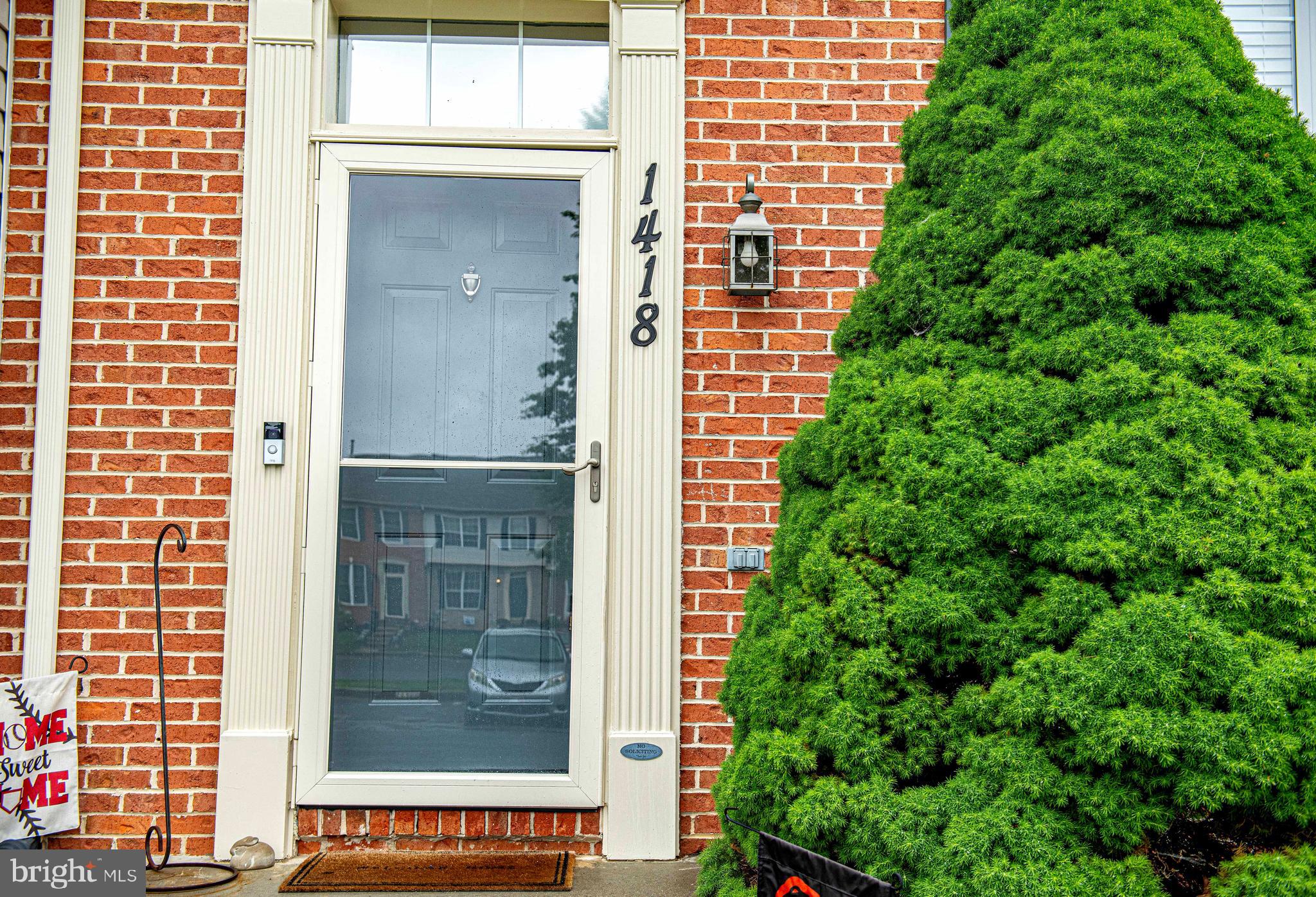 Storm door and transom window