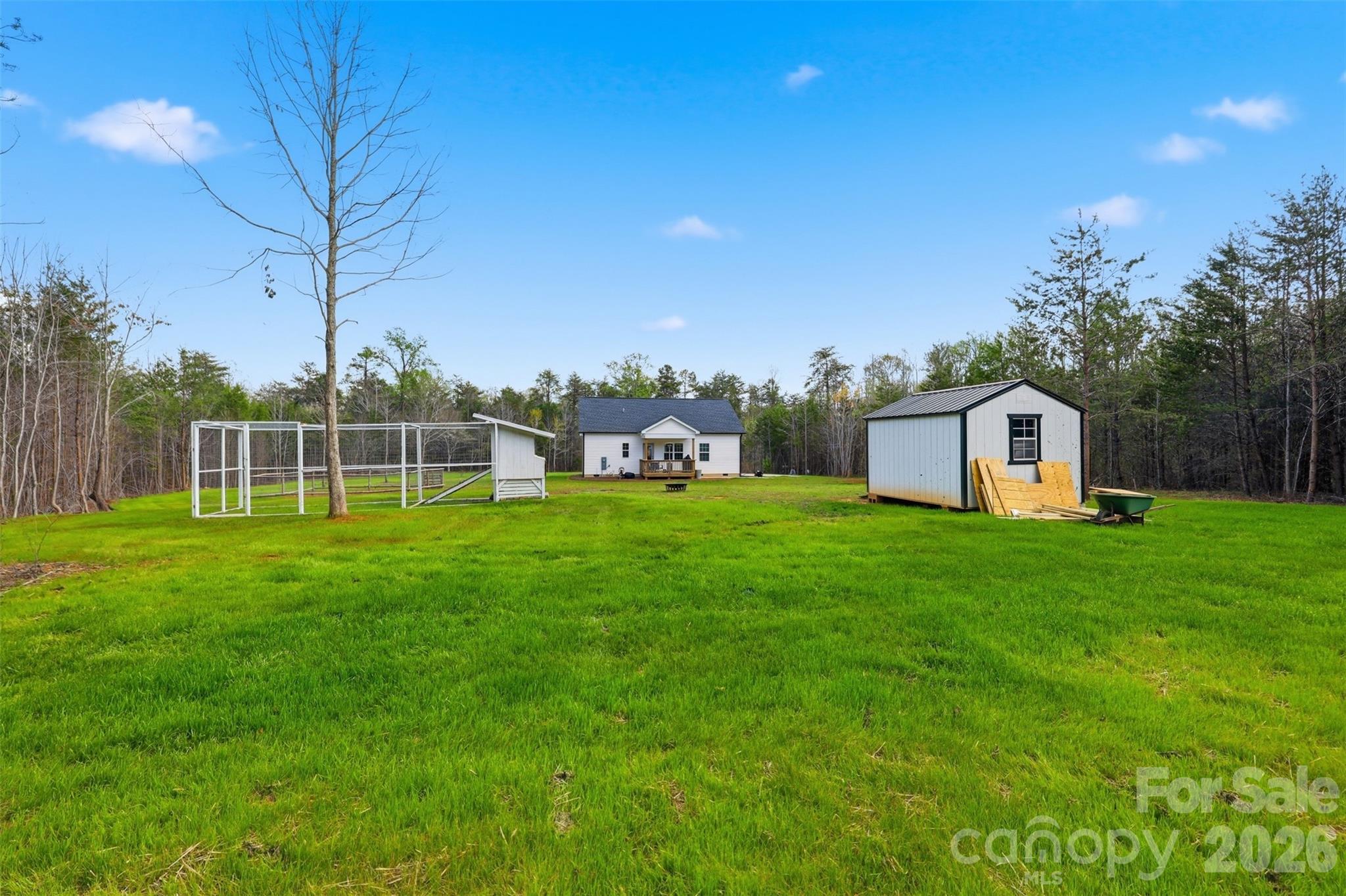 2909 Good Road Clover, SC 29710 - Photo 30 of 37 a view of a house with backyard and garden