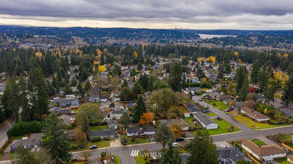 100 234th Place Southwest Bothell, WA 98021 - Photo 23 of 31 an aerial view of residential houses with outdoor space