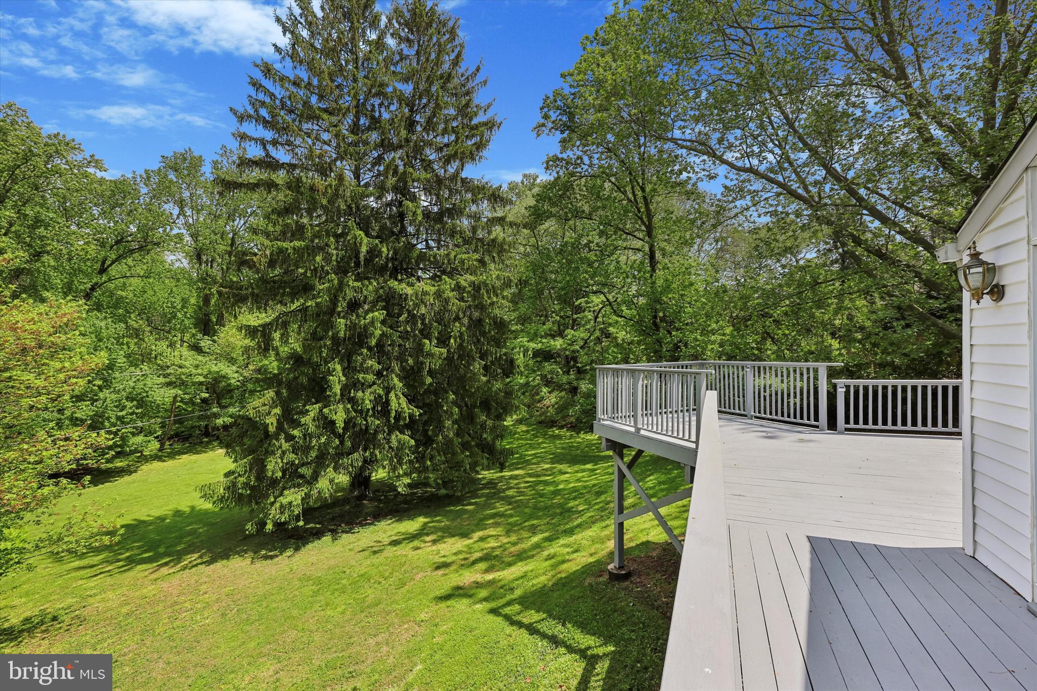 527 Conshohocken State Road Gladwyne, PA 19035 - Photo 39 of 44 Deck overlooking backyard